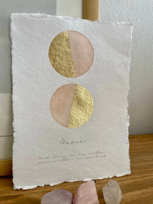 Herinneringsportret watercolor of naturel