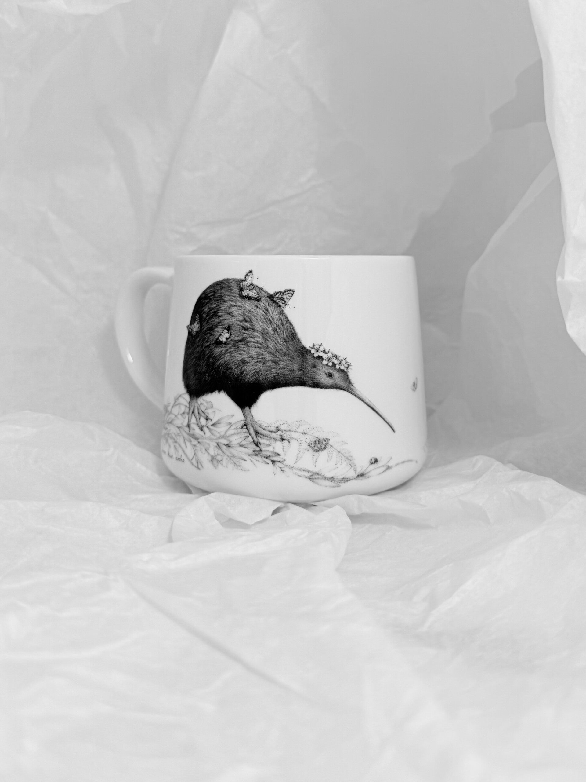 Mug - Brown Kiwi Aroha