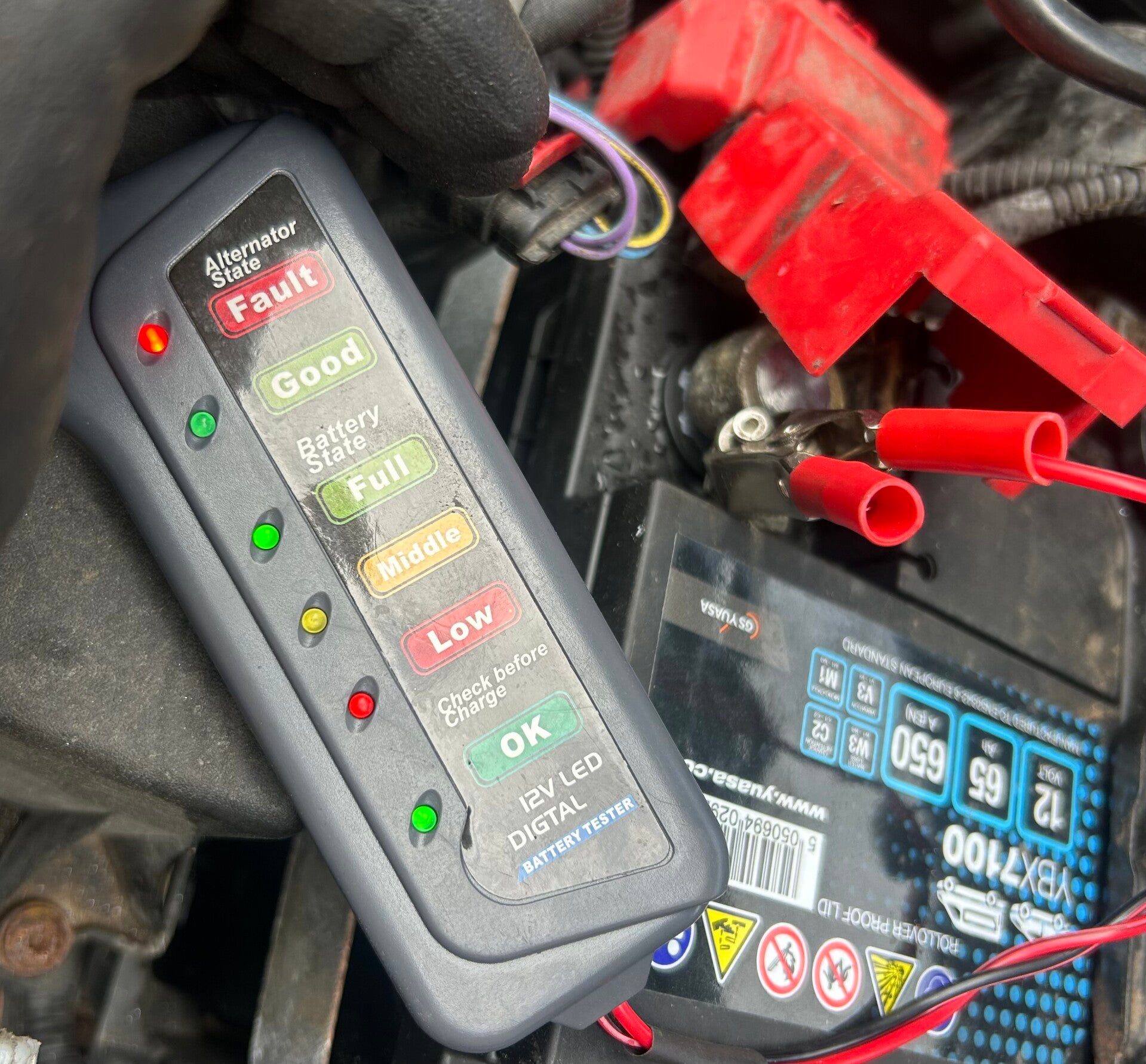 Car Battery Jump Start