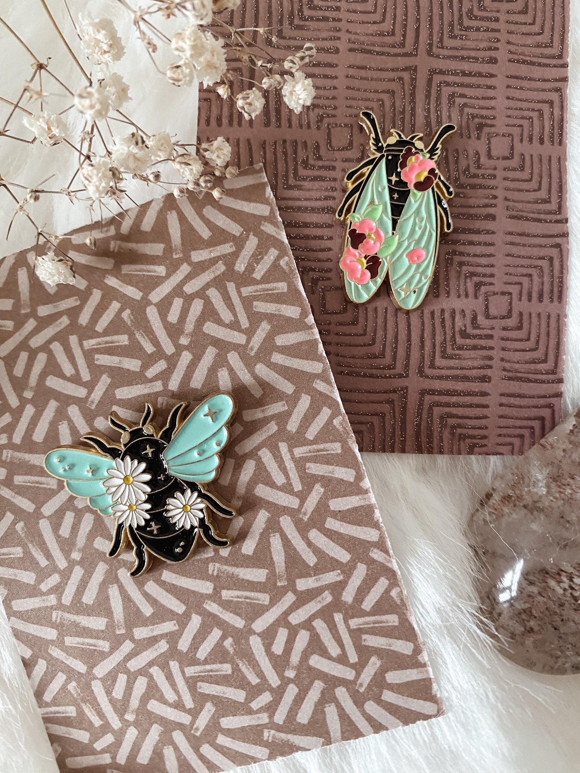 Shadow Bloom - Enamel Pin