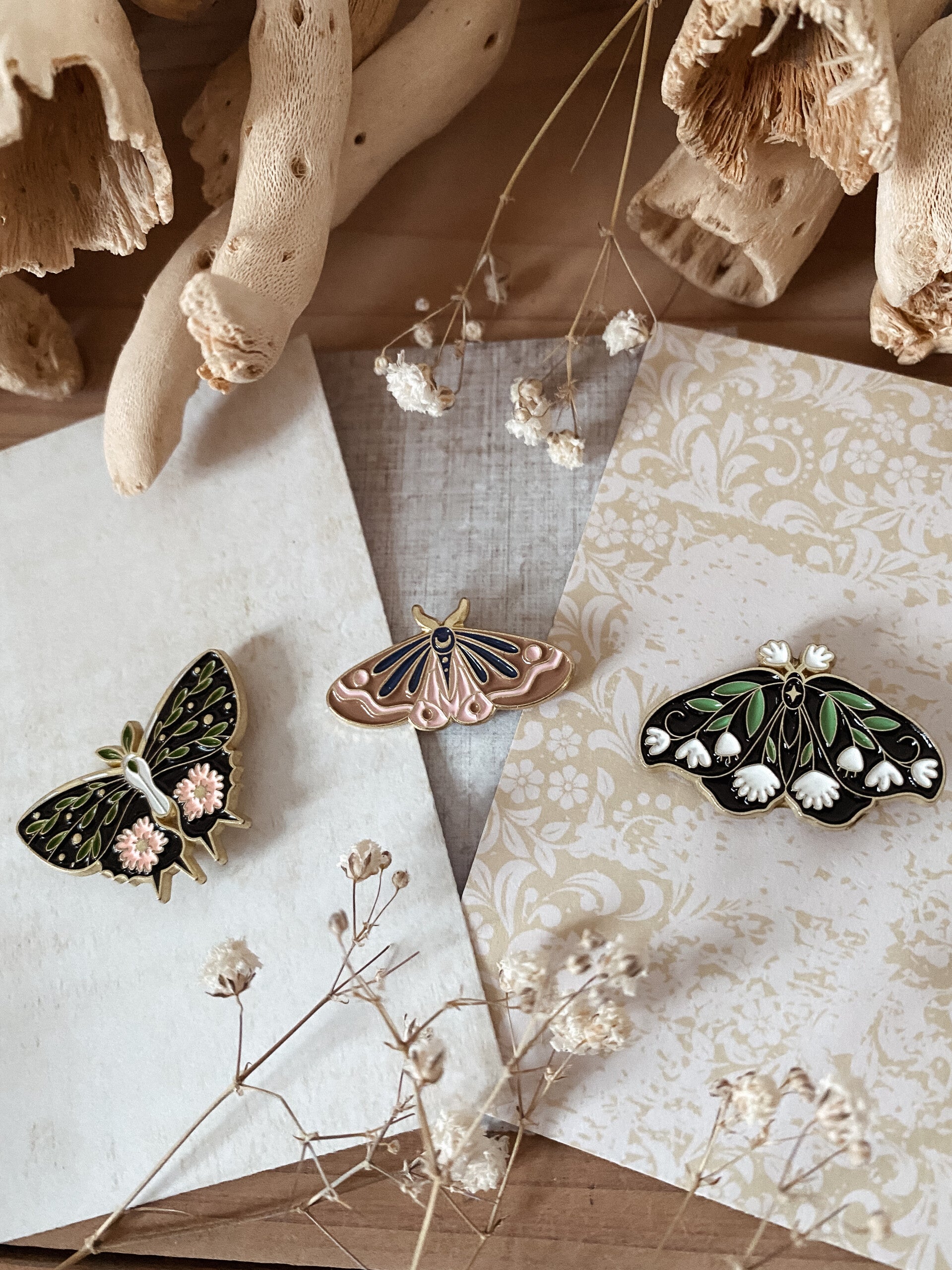 Blossom Whisper - Enamel Pin