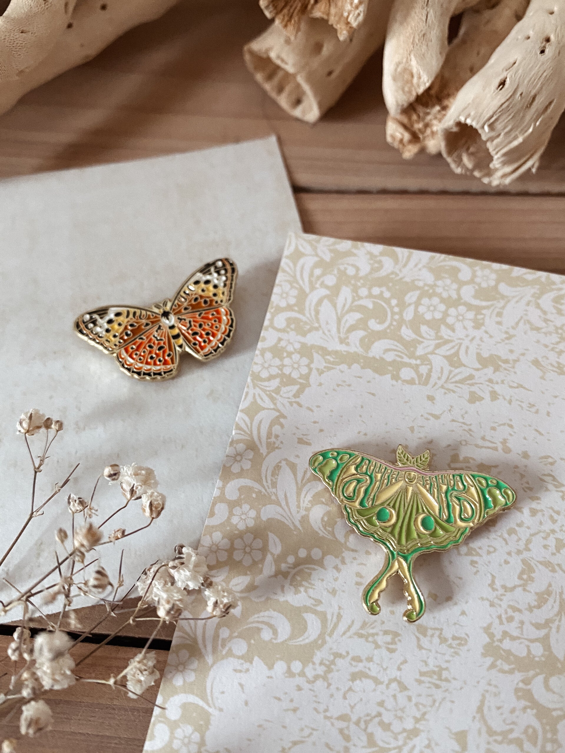 Joyful Wings - Enamel Pin