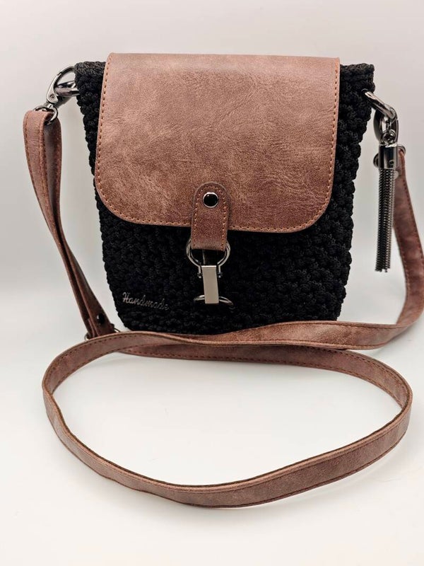 Handgehäkelte Umhängetasche Coco