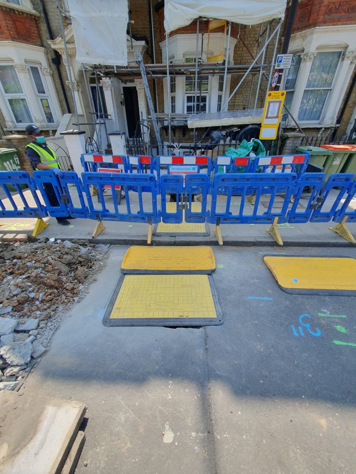 Water safe solution systems for portable drinking water new meter installations