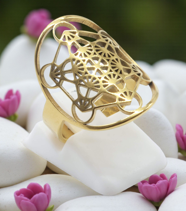 Bague réglable en acier inoxydable metatron