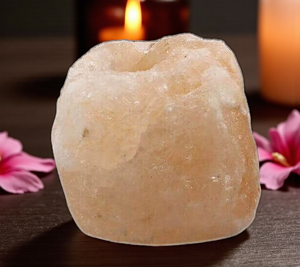 Bougeoir en cristaux de sel 3kg