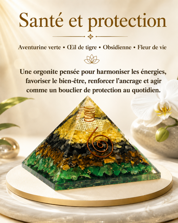 Orgonite 'Santé et protection"