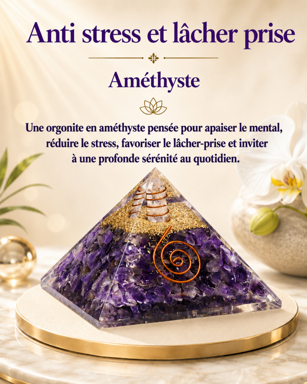 Orgonite "Anti stress et lâcher prise"