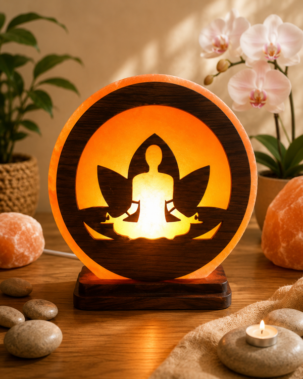 Lampe de sel bouddha N°1 5/7kg