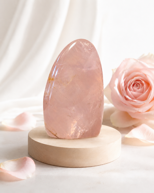 Quartz rose A+ forme libre n°2