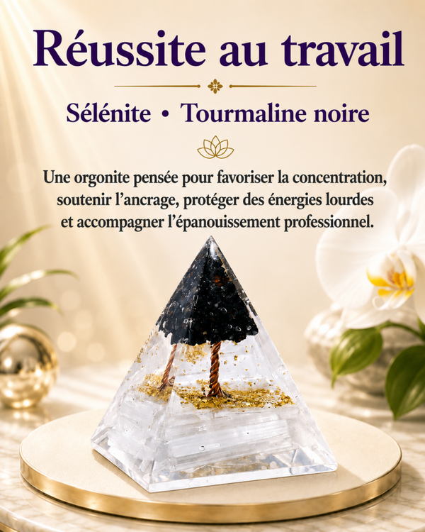 Orgonite "Réussite au travail"