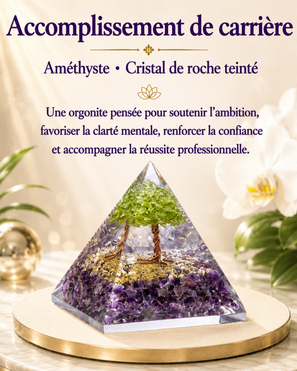 Orgonite "Accomplissement de carrière"