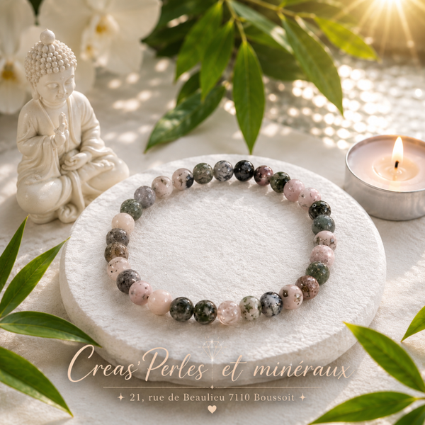 Bracelet en agate arbre AA