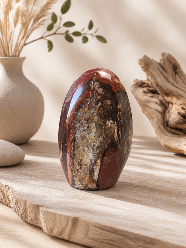Bois fossile AA forme libre N°1