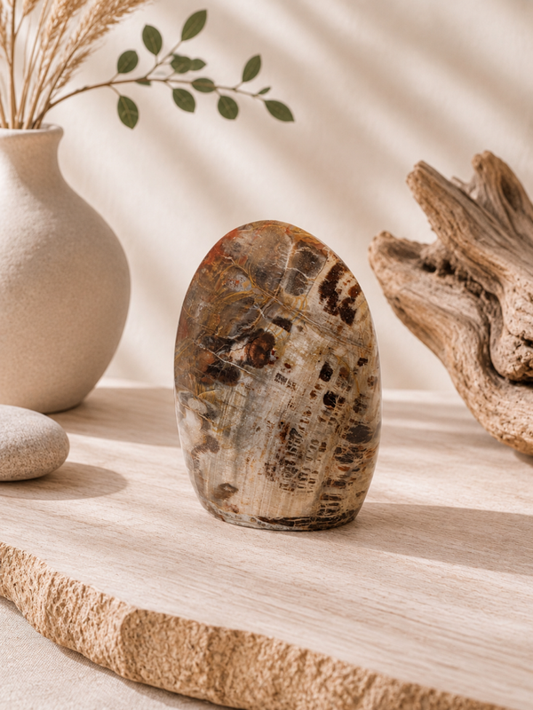 Bois fossile AA forme libre N°4