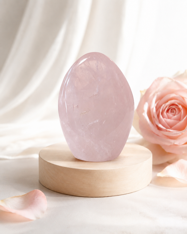 Quartz rose AA forme libre n°1