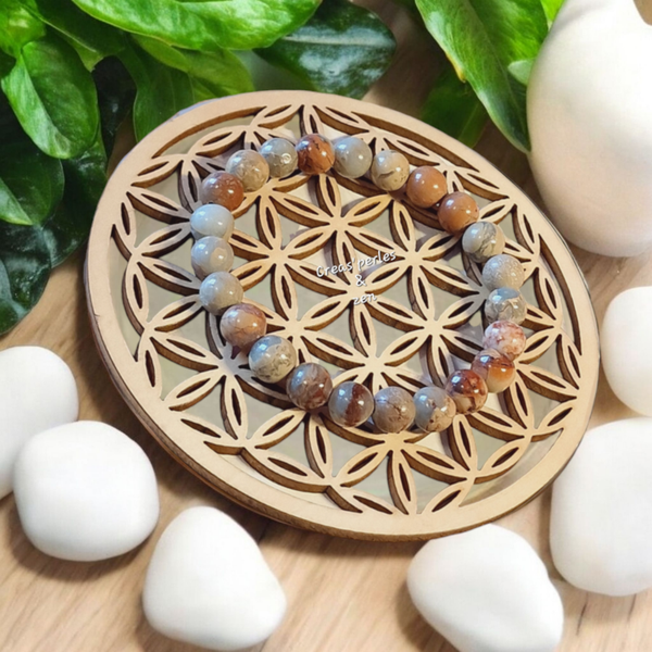 Bracelet en jaspe impérial A+