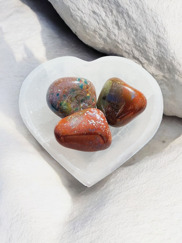 Pierre roulée agate indienne A+