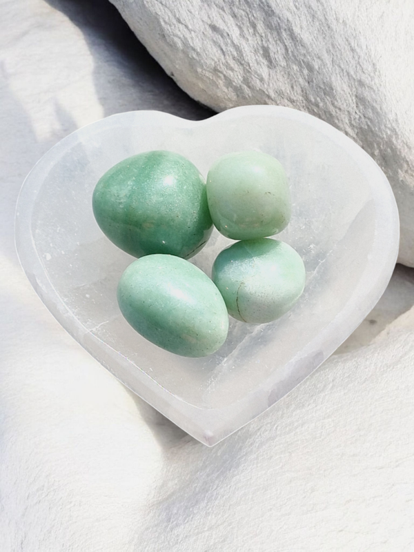 Pierre roulée aventurine Zimbabwe A+