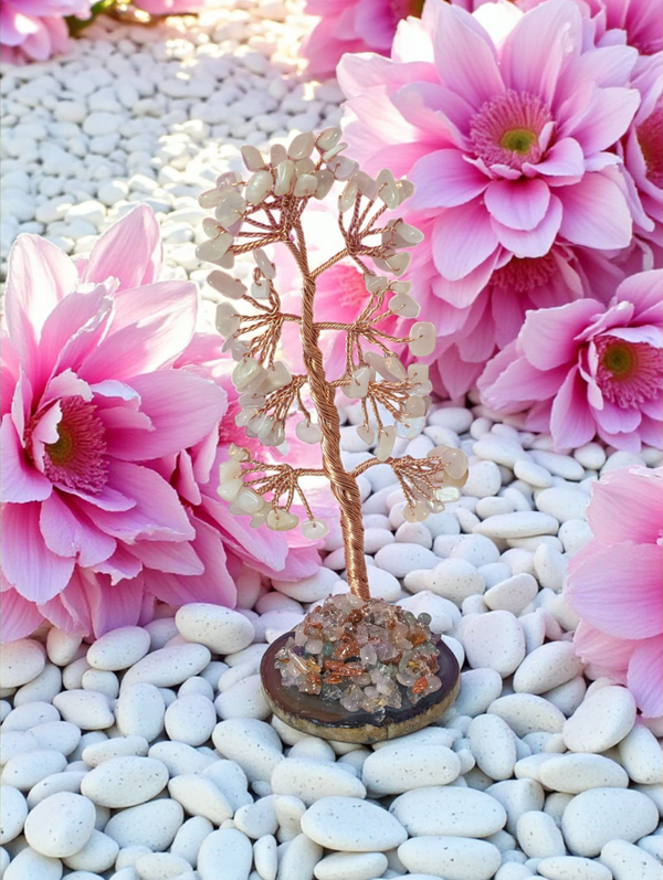 Arbre du bonheur pierre de lune