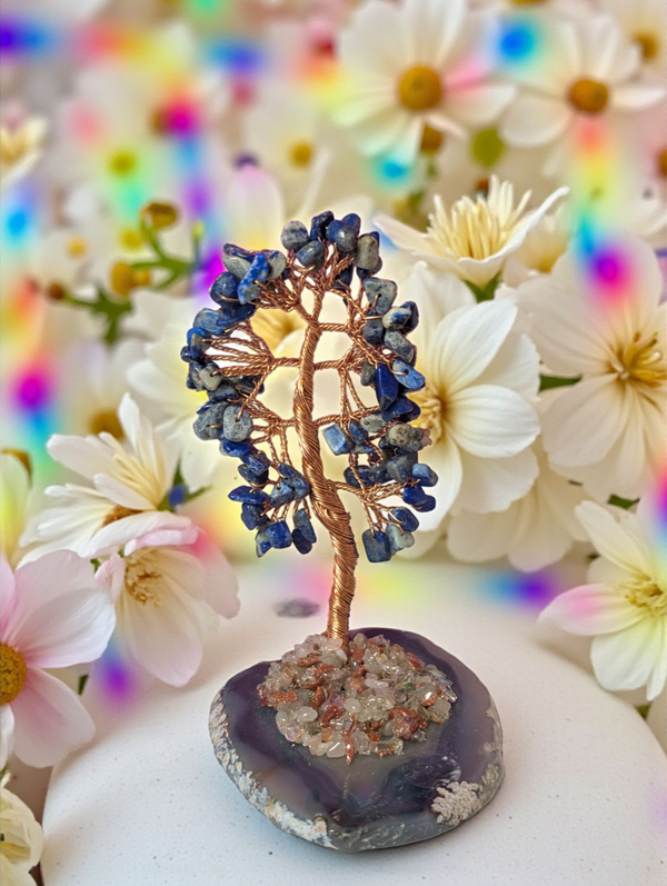 Arbre du bonheur lapis lazuli