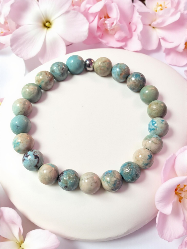 Bracelet en turquoise du Pérou A+