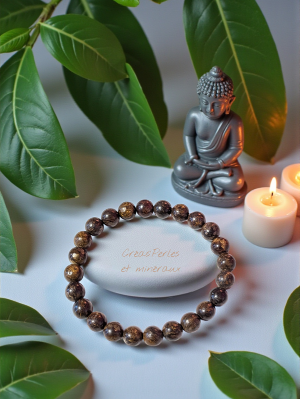 Bracelet en bronzite A