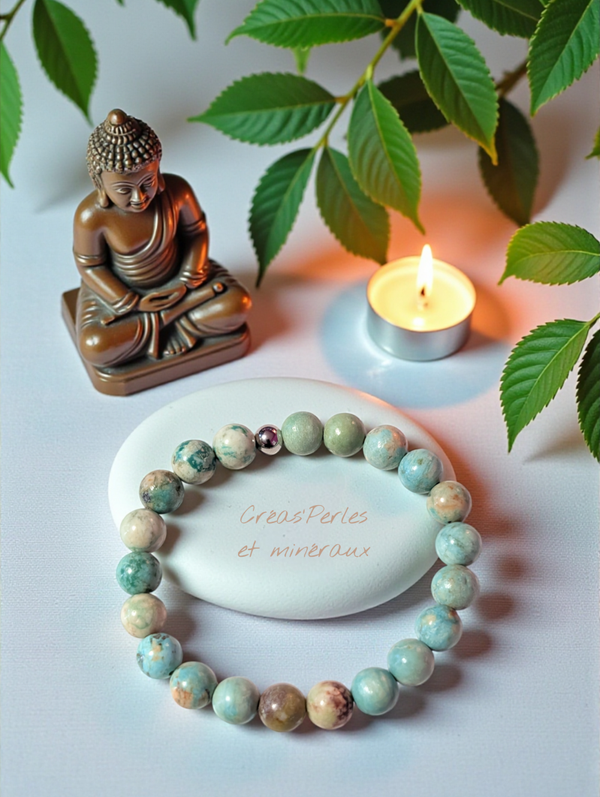 Bracelet en turquoise du Pérou A+