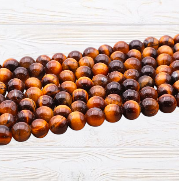 Perle en oeil de tigre A+