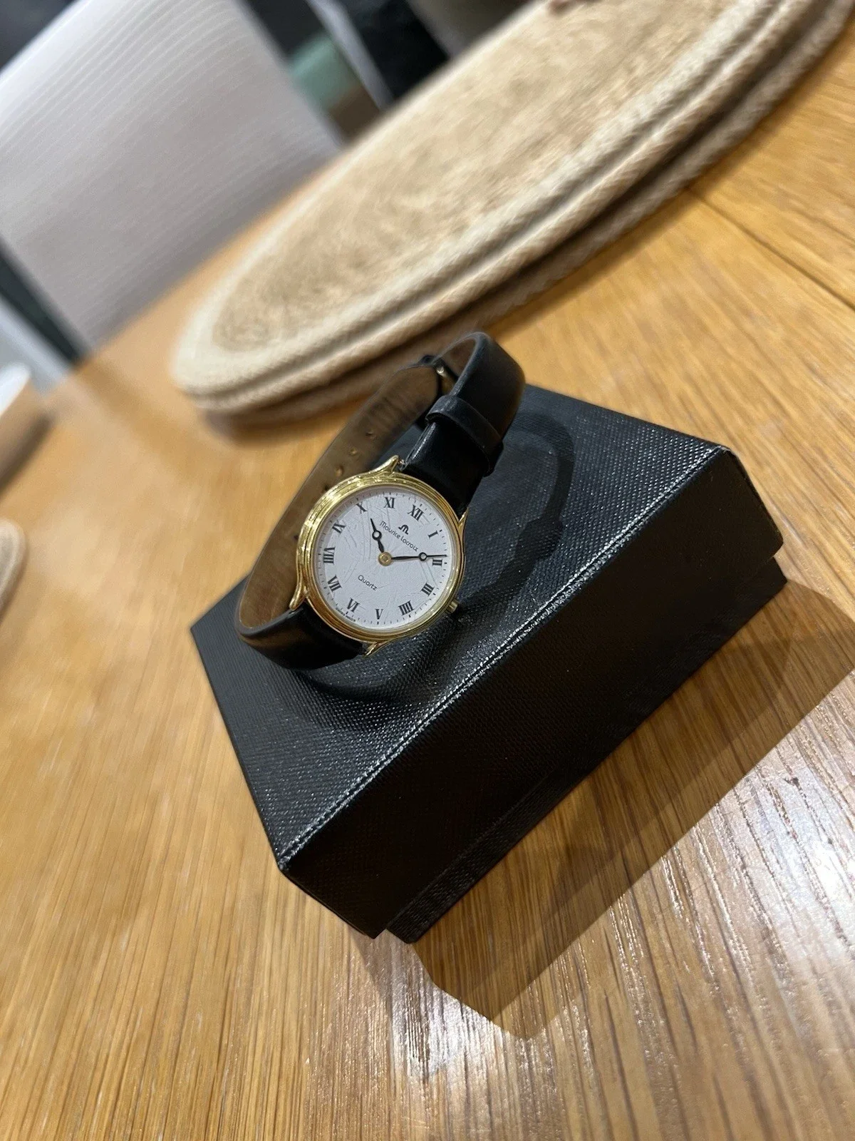 Maurice Lacroix Women’s Black Watch