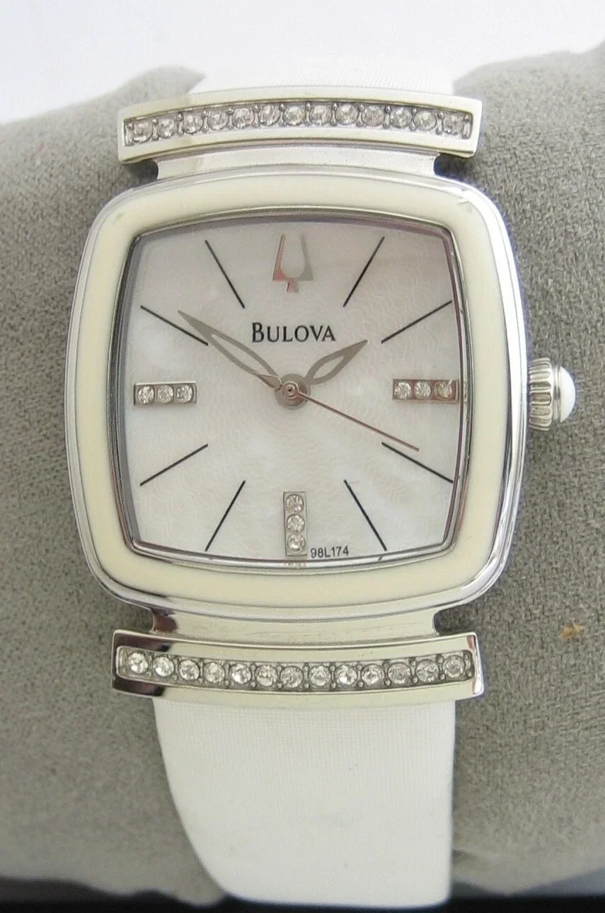 BULOVA WATCH WOMENS CRYSTAL 98L174