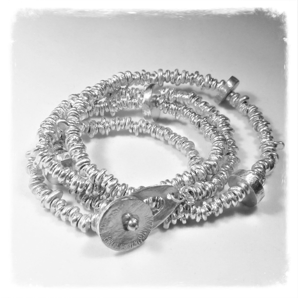 Halssnoer onregelmatig  45 cm