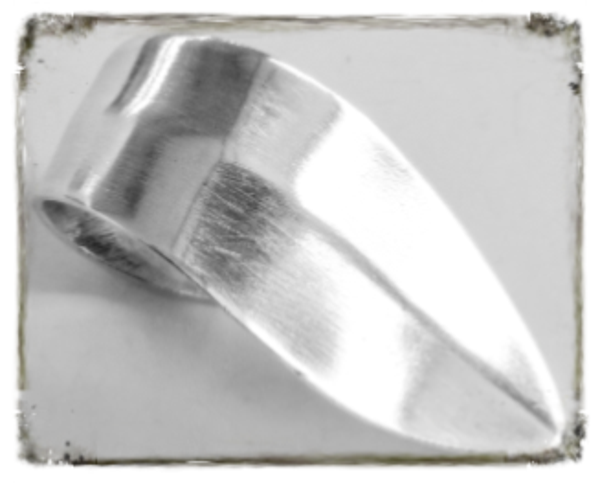 Bladvorm ring lepelsteel