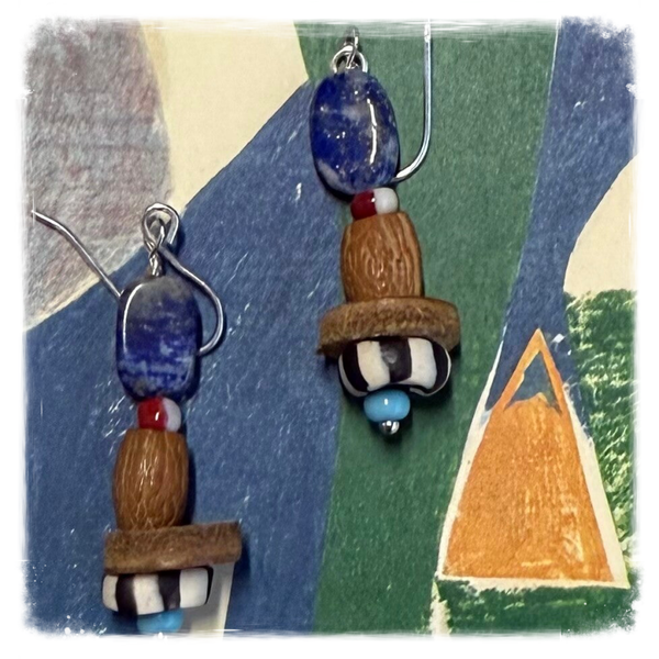 Malachiet met zwart-wit