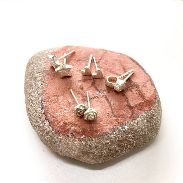 Kleine hartjes studs en andere leuke studjes