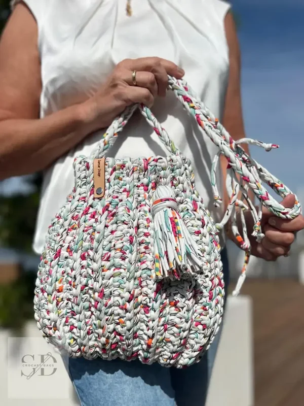 Pompoen tas in Multicolor