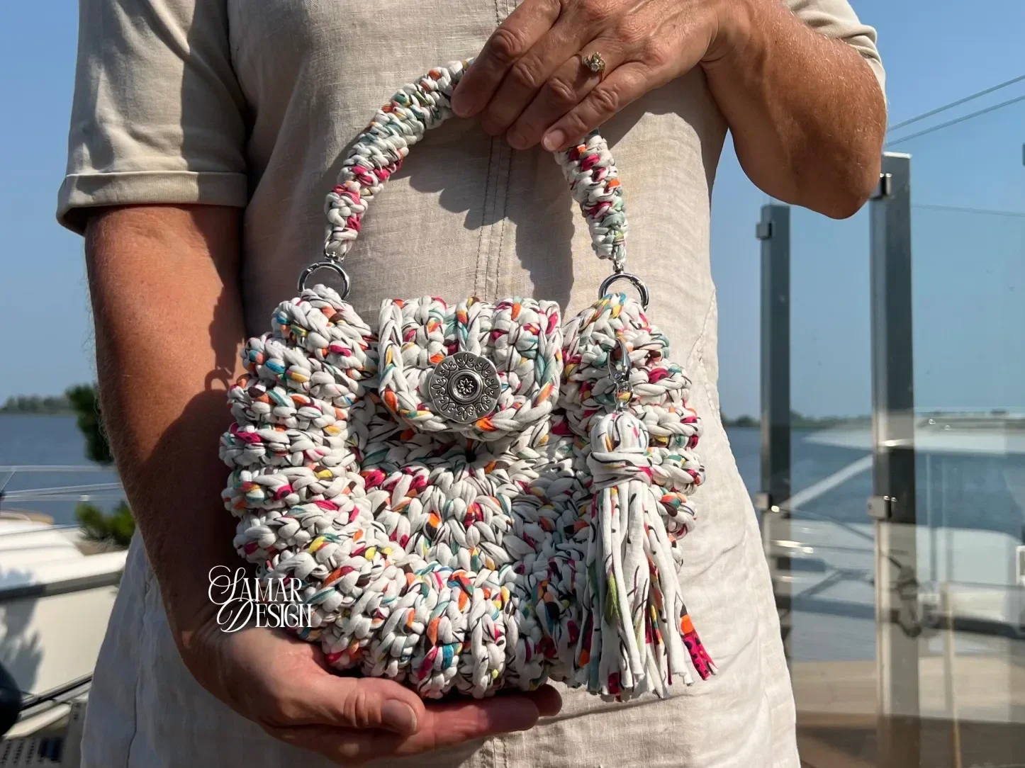 Luna tas in Multicolor