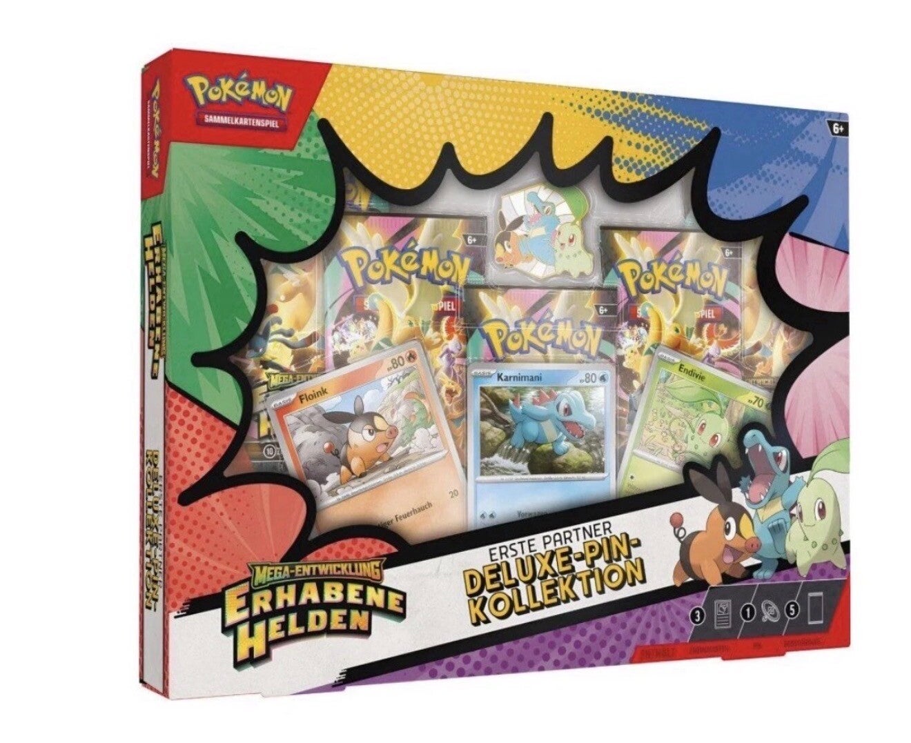 Pokemon ME02.5 Erhabe Helden Deluxe Pin Kollektion