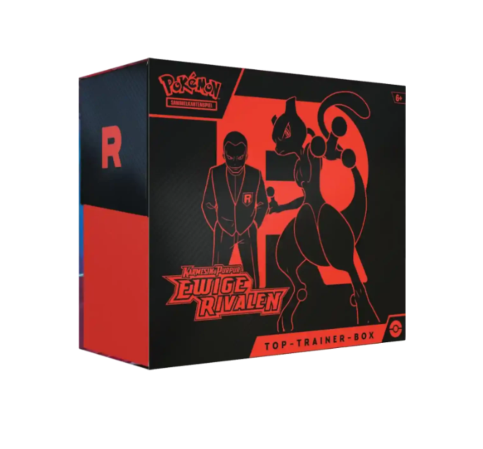 POKEMON KARMESIN & PURPUR KP10 – EWIGE RIVALEN TOP TRAINER BOX (DEUTSCH)