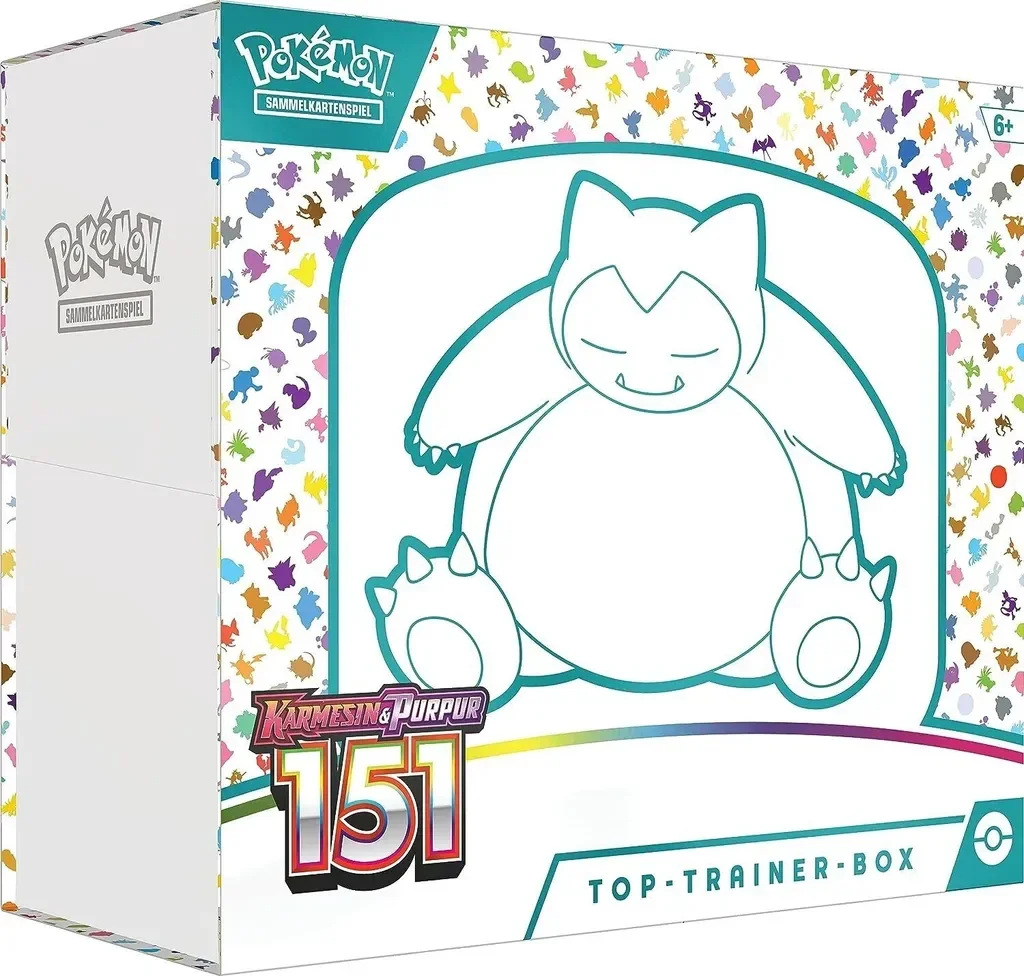 Pokemon K&P 151 Top Trainer Box DE