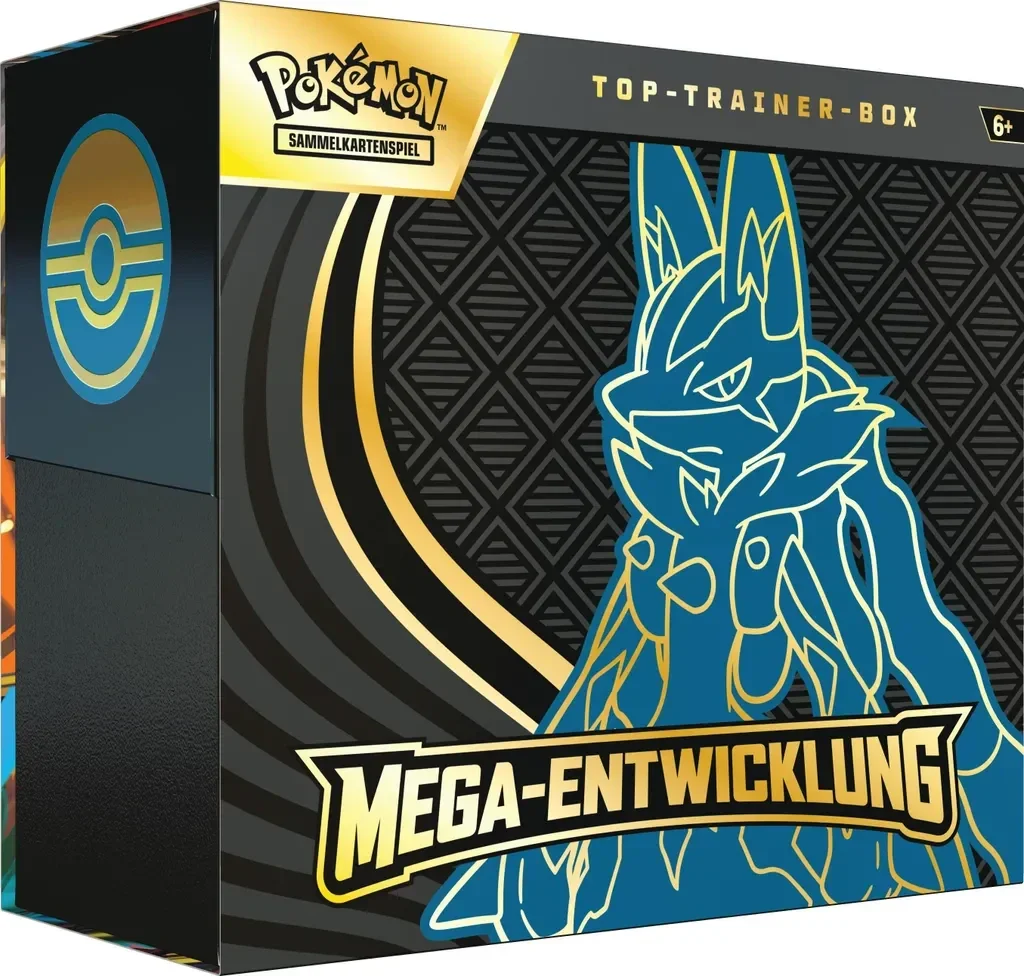 Pokemon Mega Entwicklung ME01 Top-Trainer-Box DE