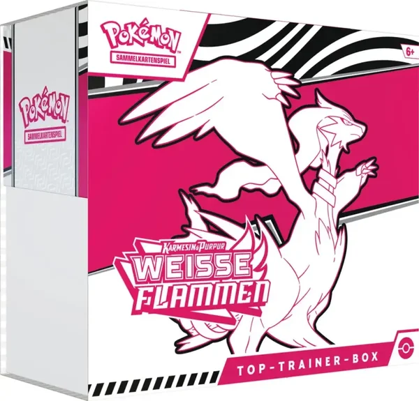 Pokemon Weiße Flammen KP10.5 Top-Trainer-Box Reshiram