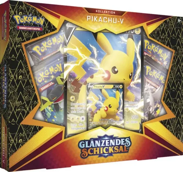 Pokemon Glänzendes Schicksal Pikachu V Kollektion DE