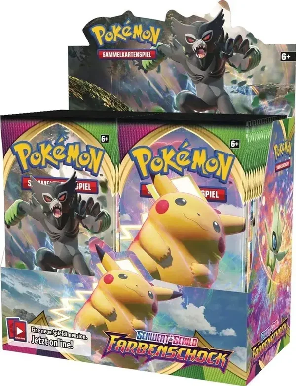 Pokemon SWSH4 Schwert & Schild 'Farbenschock' Boosterpack (36 Stück)