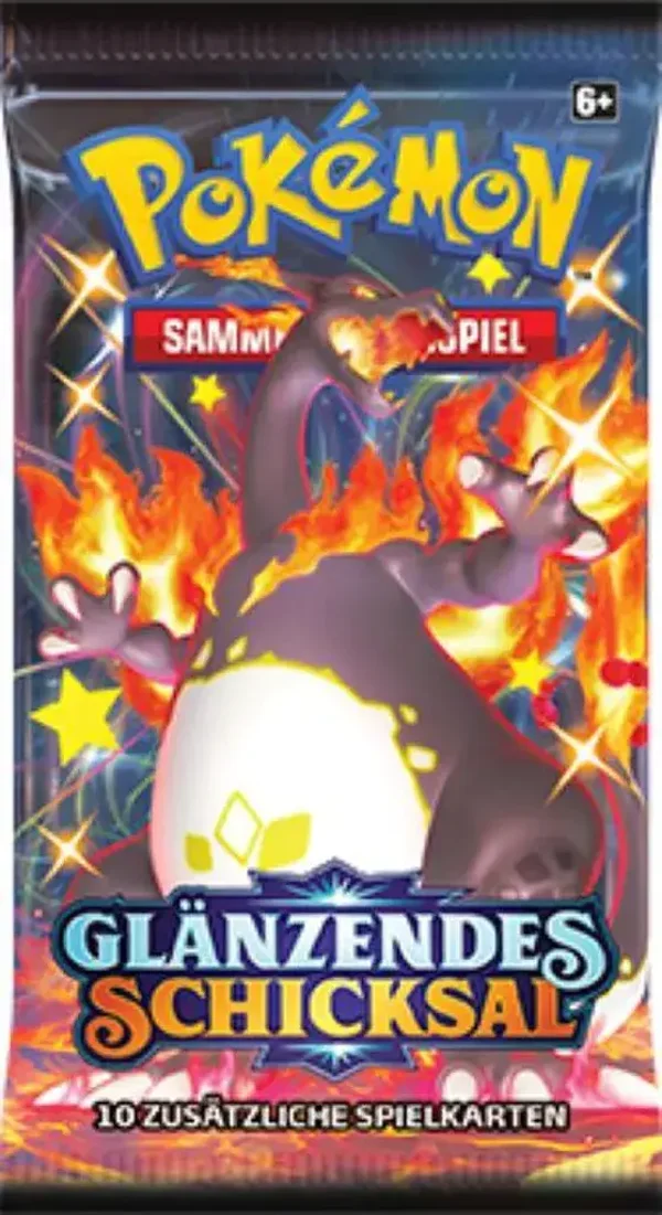 Pokemon Booster Pack Glänzendes Schicksal (Shining Fates) Original SWSH 4.5 - DE