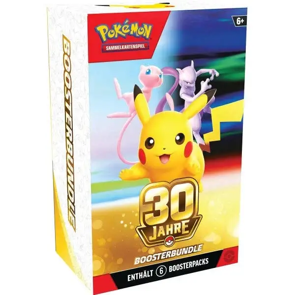 Pokemon 30 Jahre Boosterbundle DE/EN