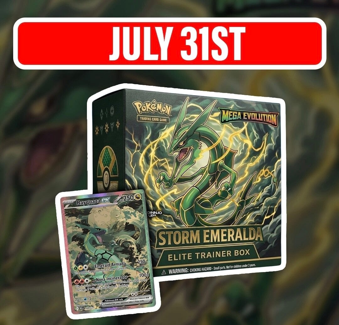Pokemon Storm Emeralda Elite Trainer Box EN