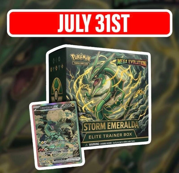 Pokemon Storm Emeralda Elite Trainer Box EN