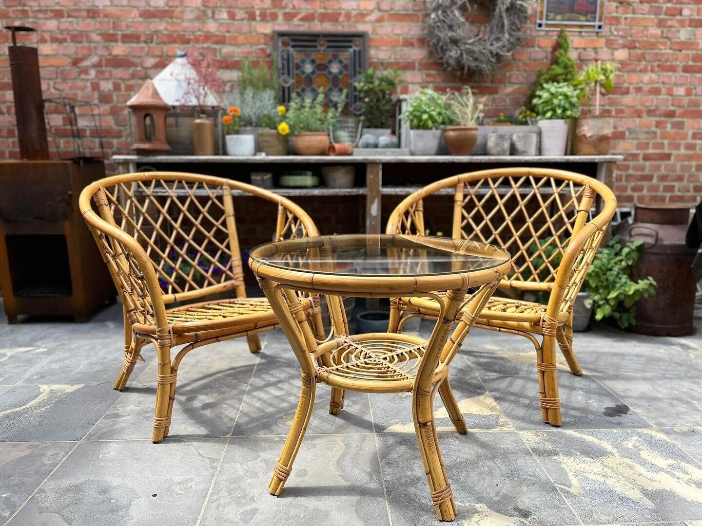 Tuinset rotan