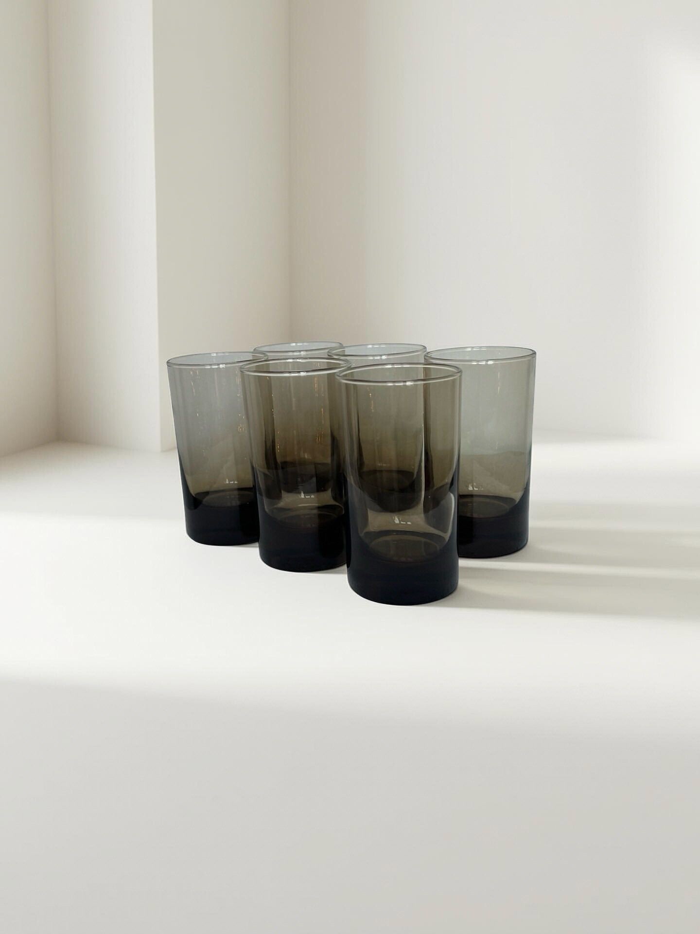 Set - 6 aperitiefglazen rookglas - Luminarc